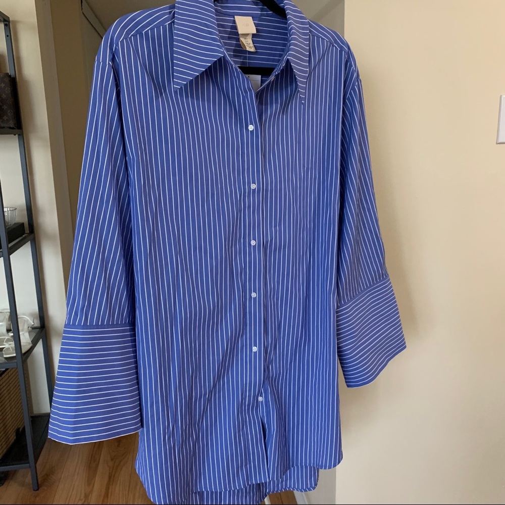 H&M Striped Button Down